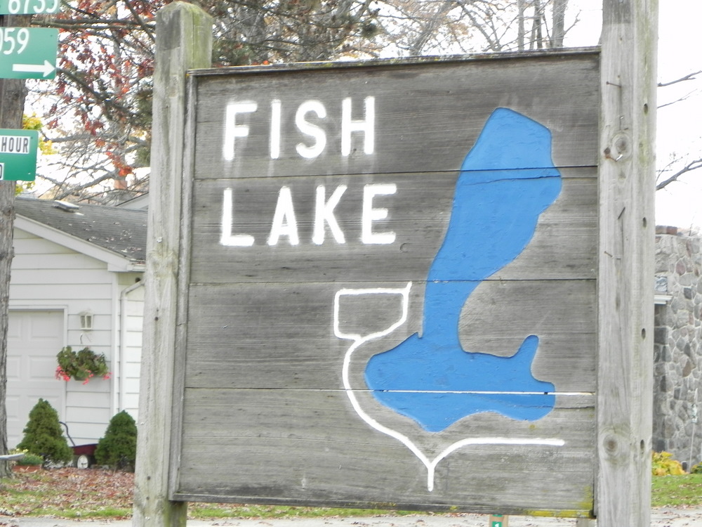 Fish Lake in Oakland County MI