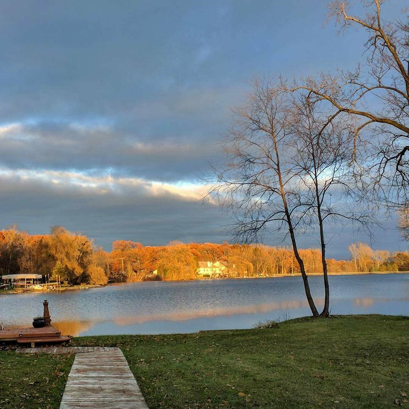 Lake Neva in Oakland County MI