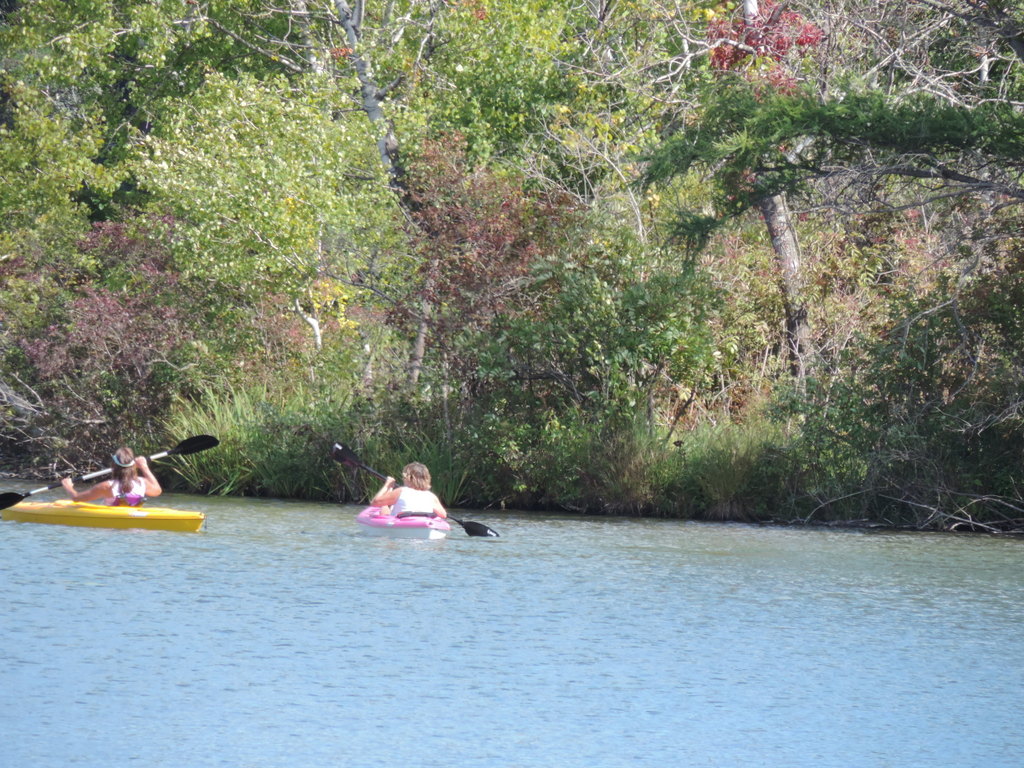 Kayaking on Bogie Lake