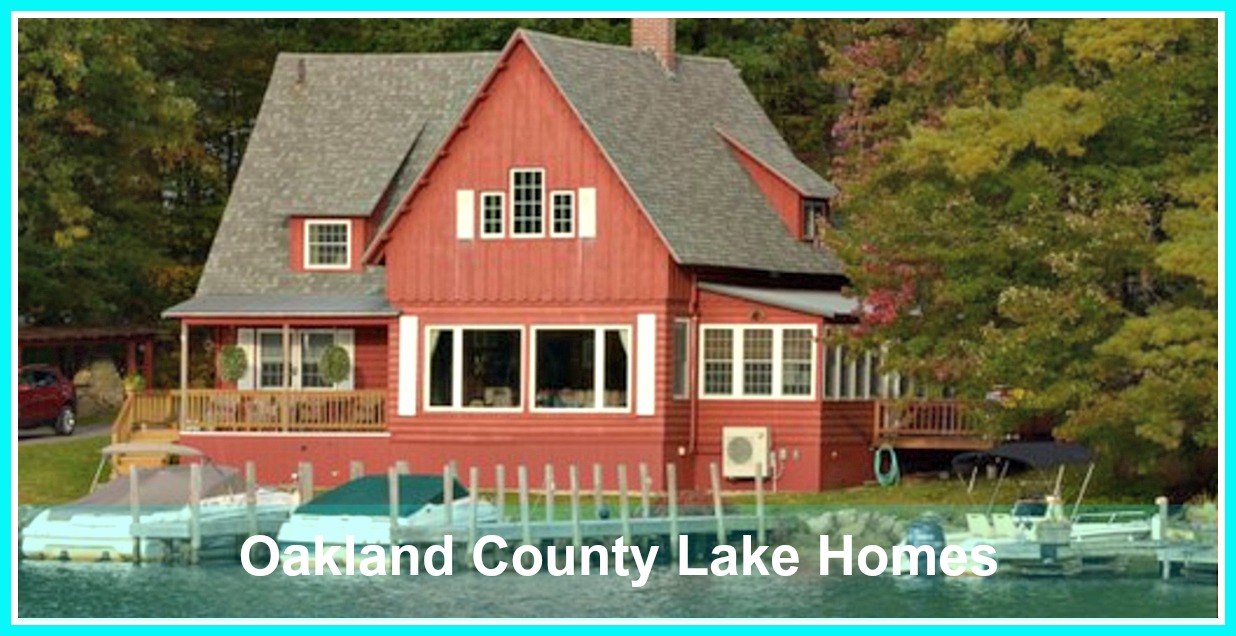 Oakland County Lake Homes For Sale Oakland County Lake Homes