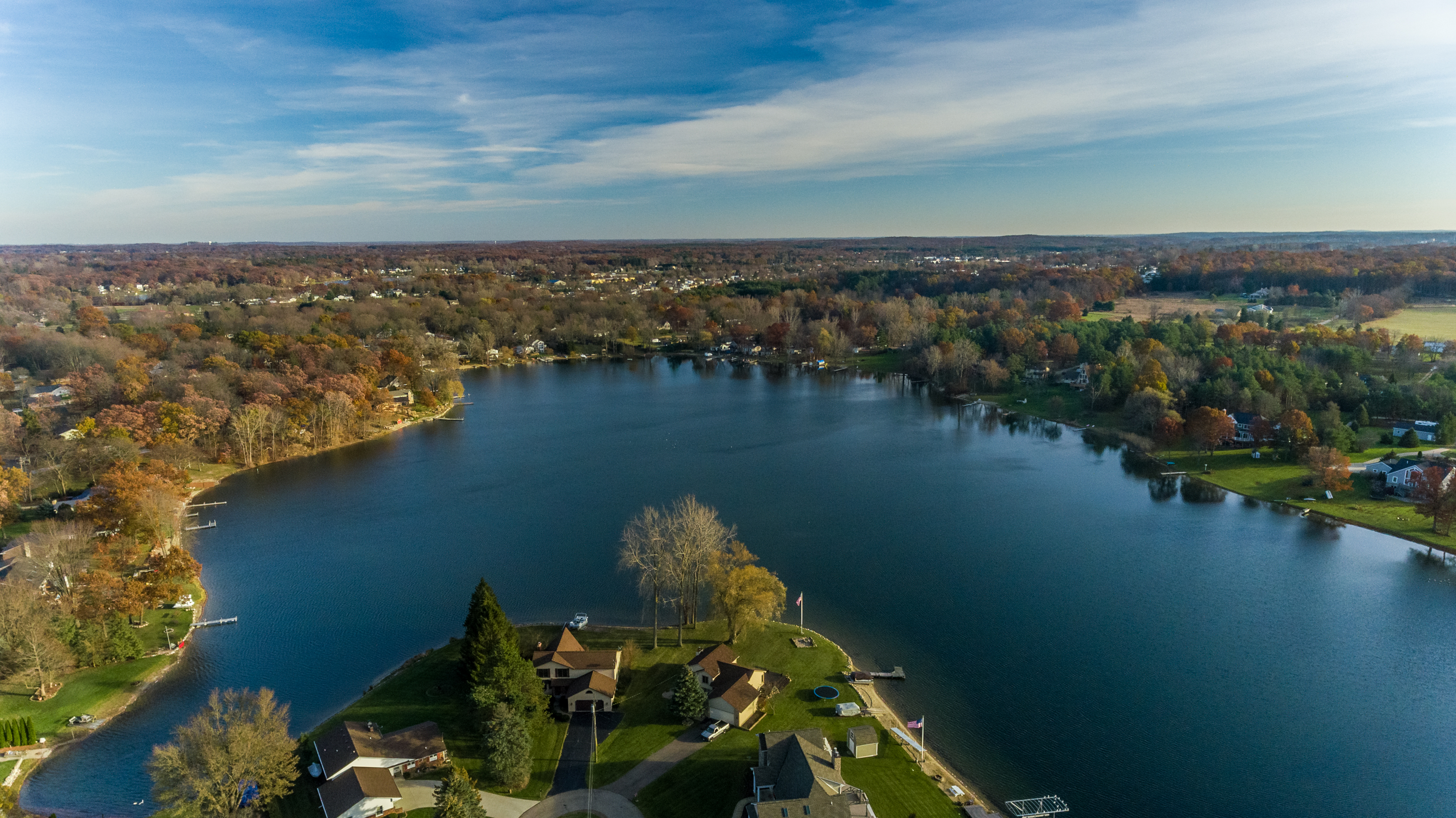 Woodruff Lake Highland Michigan