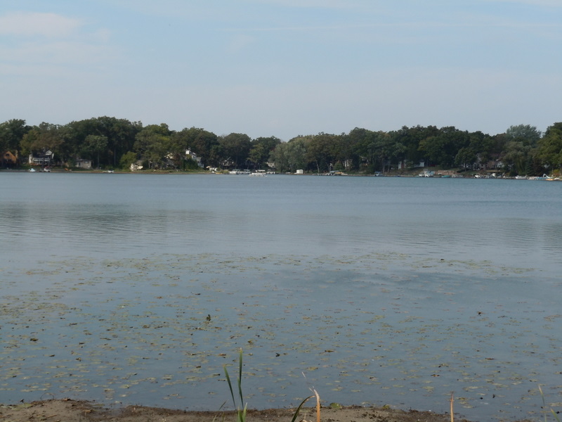 Lakefront homes on Cooley Lake in White Lake MI