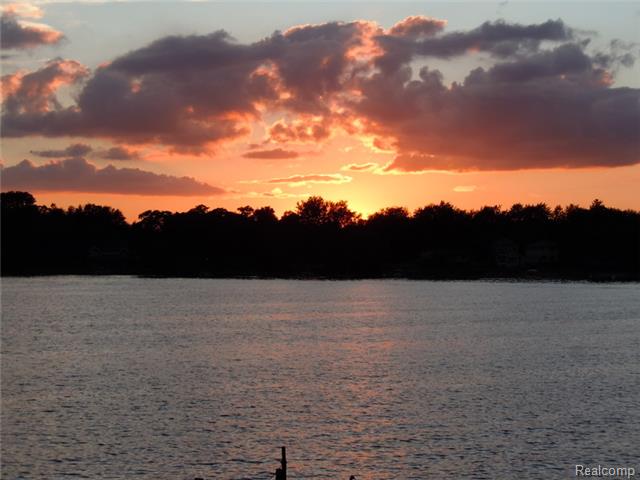 gorgeous sunsets on white lake