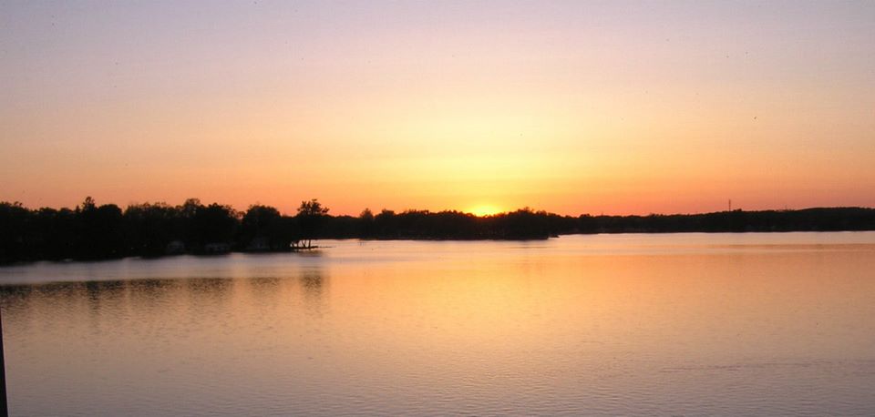 Sunset on Oxbow Lake White Lake MI
