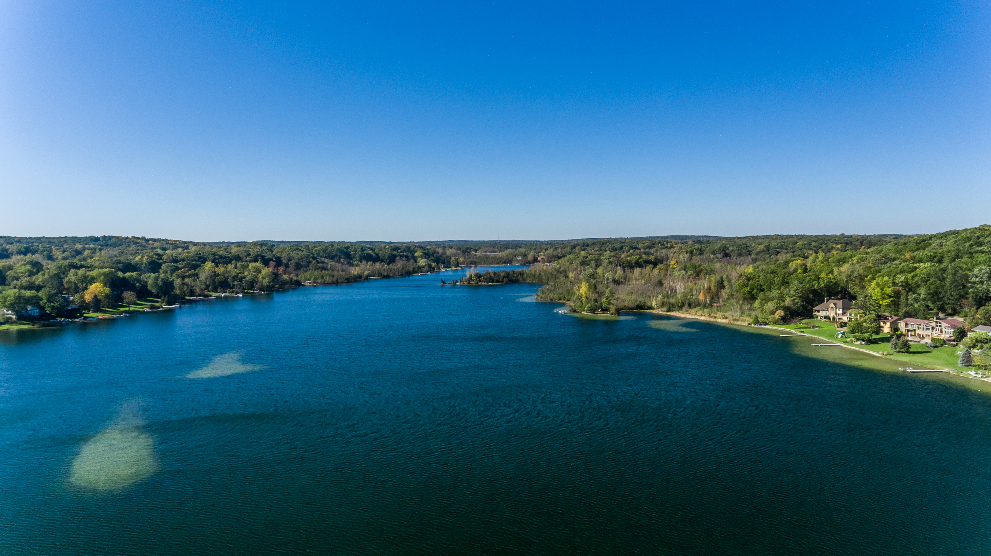 Deer Lake in Oakland County Michigan